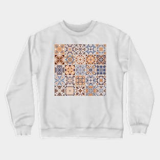 Mosaic tile tribal pattern Crewneck Sweatshirt